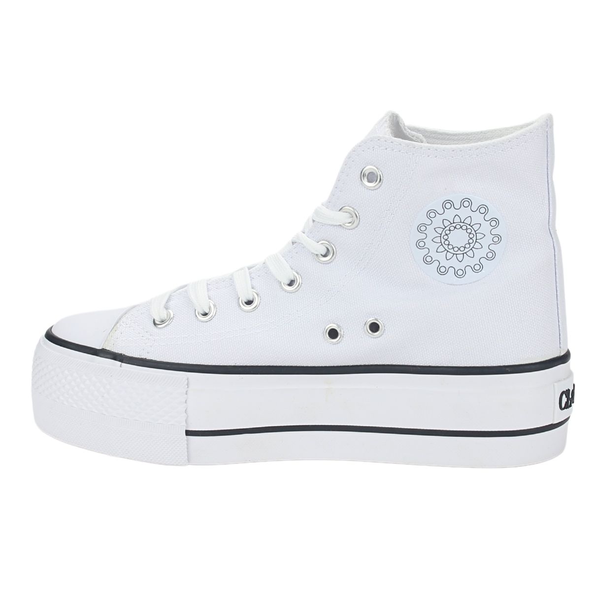 CHALADA - Zapatilla Mujer Blanco Casual Chalada Cruni-2