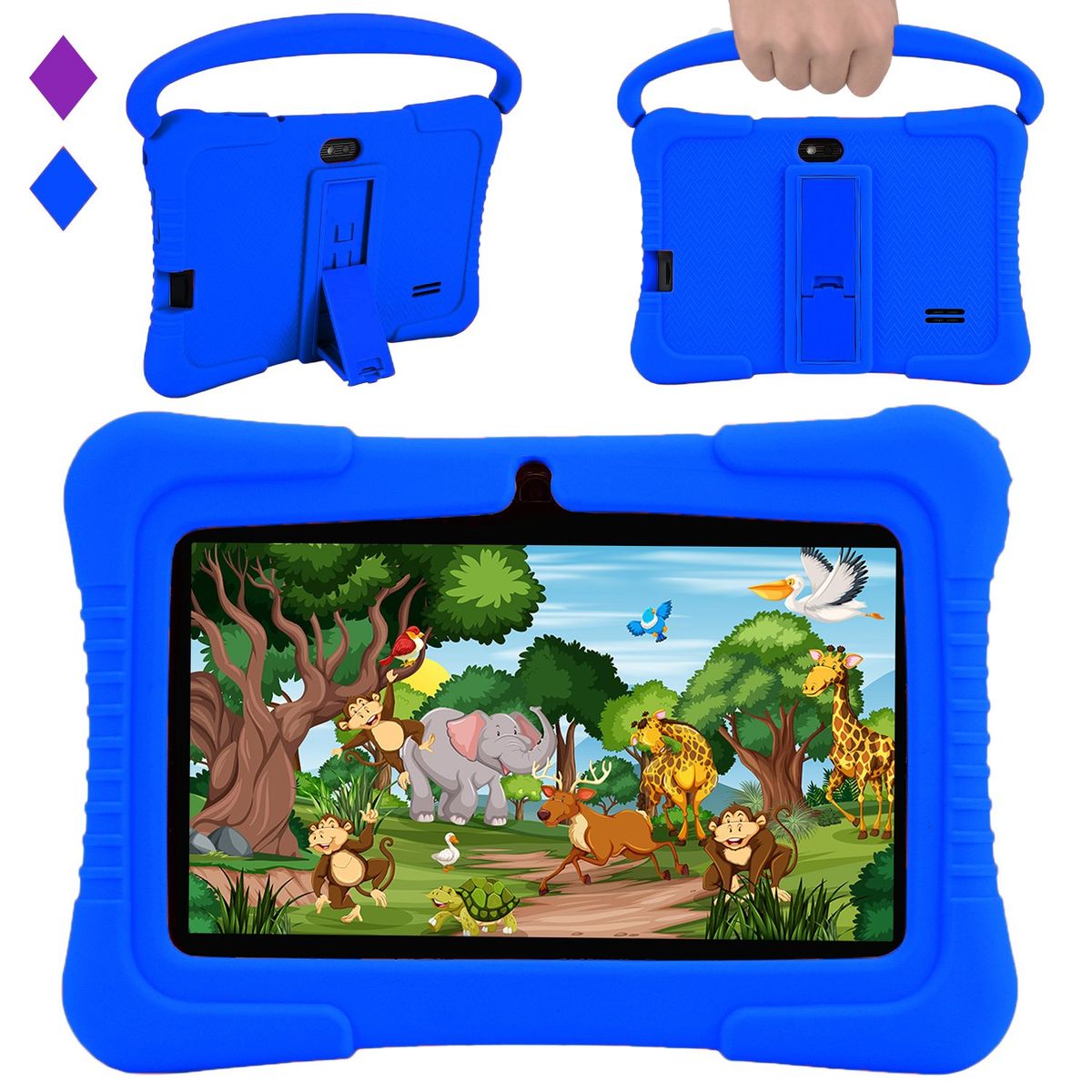 VEIDOO - Tablet Niños Veidoo con Control Parental 32GB 7 - Azul Marino
