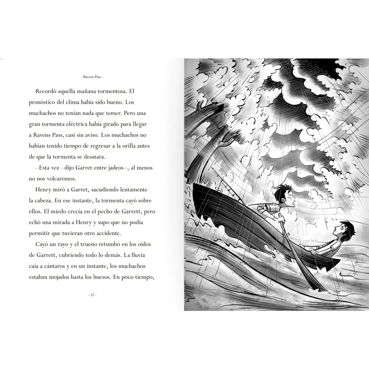 LATINBOOKS - Libro COLECCIÓN RAVEN´S PASS - LA ISLA PERDIDA
