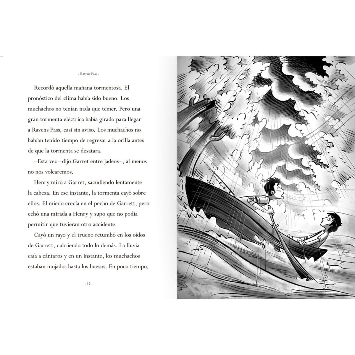 LATINBOOKS - Libro COLECCIÓN RAVEN´S PASS - LA ISLA PERDIDA