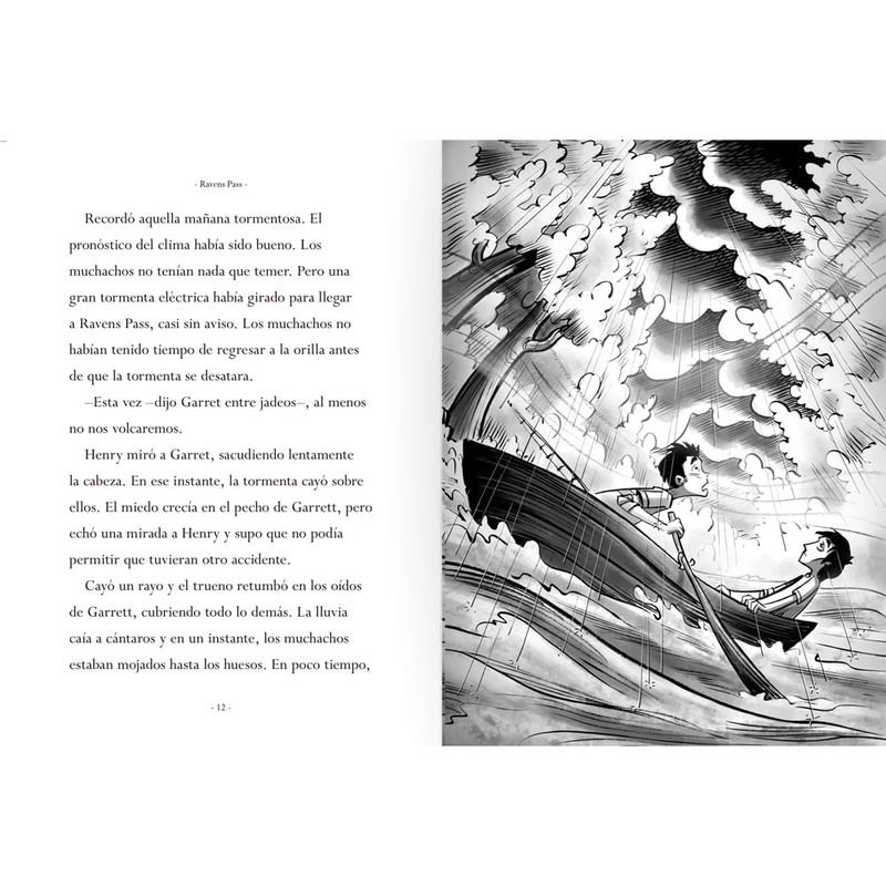 LATINBOOKS - Libro COLECCIÓN RAVEN´S PASS - LA ISLA PERDIDA