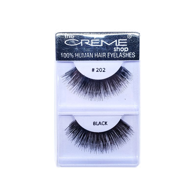 THE CREME SHOP - Pestaña Pelo Natural 202 Black