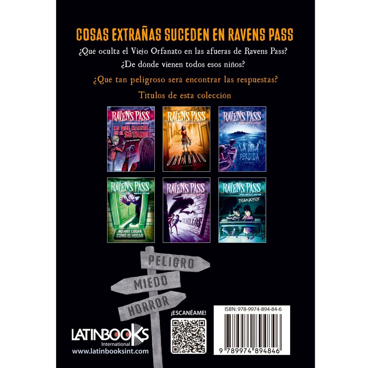 LATINBOOKS - Libro RAVENS PASS - EL ORFANATO