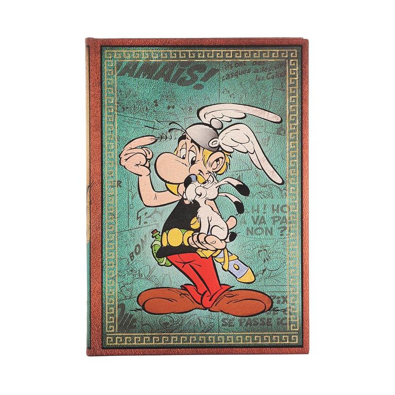 PAPER BLANKS - Libreta Aventuras De Asterix El Galo Midi Lineas Tapa Dura