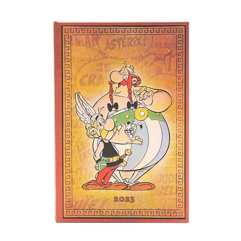 PAPER BLANKS - Agenda 2025 Asterix y Obelix Mini Vista Semana Tapa Dura