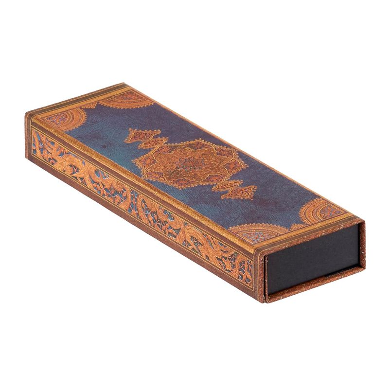 PAPER BLANKS - Caja Estuche Para Lapices Safavid Índigo