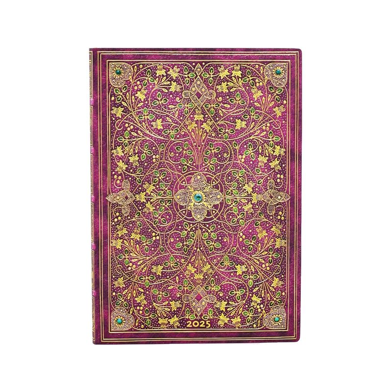 PAPER BLANKS - Agenda 2025 Diamond Jubilee Midi Vista Semana T.Blanda