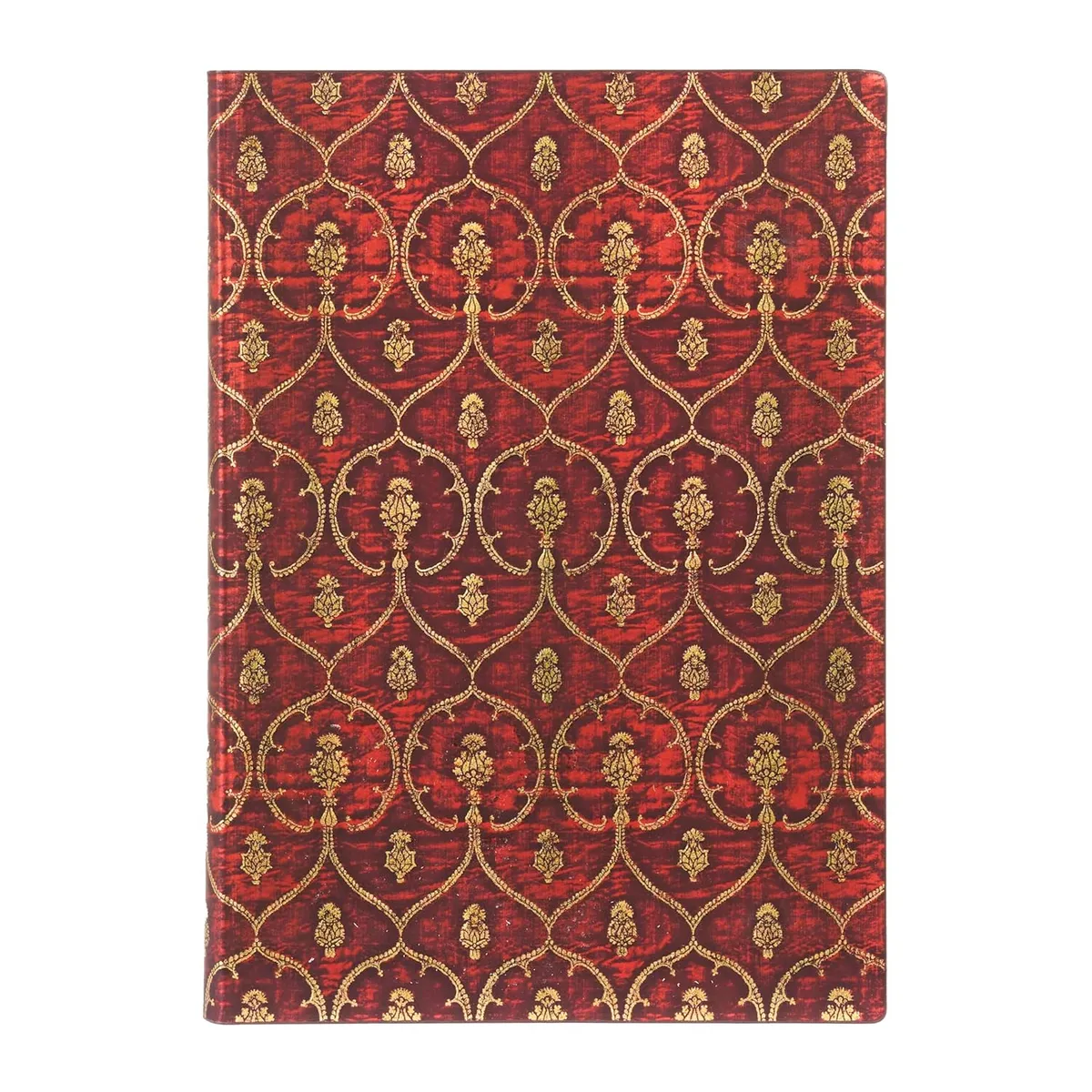 PAPER BLANKS - Libreta Red Velvet Midi Lineas Tapa Flexible