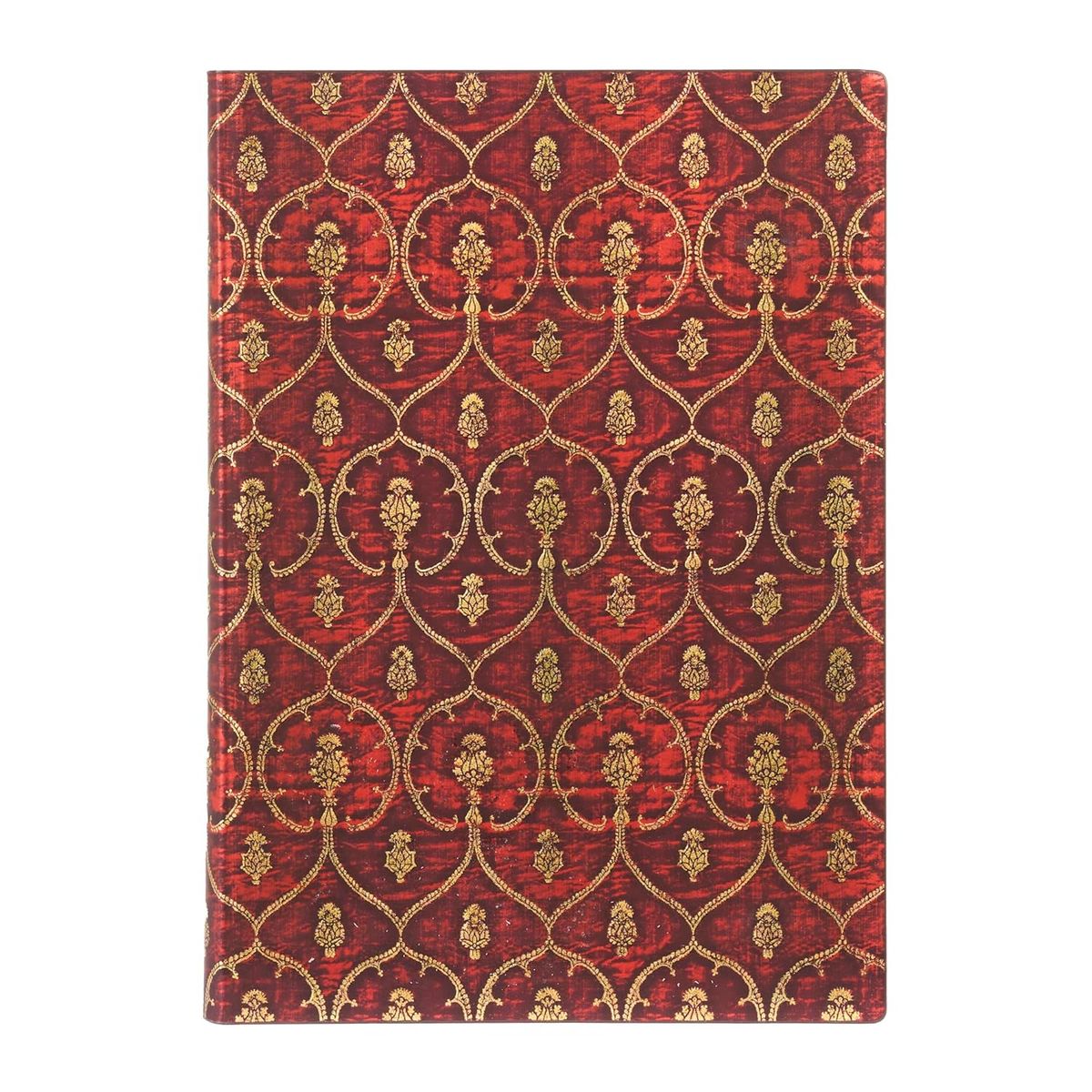 PAPER BLANKS - Libreta Red Velvet Midi Lineas Tapa Flexible