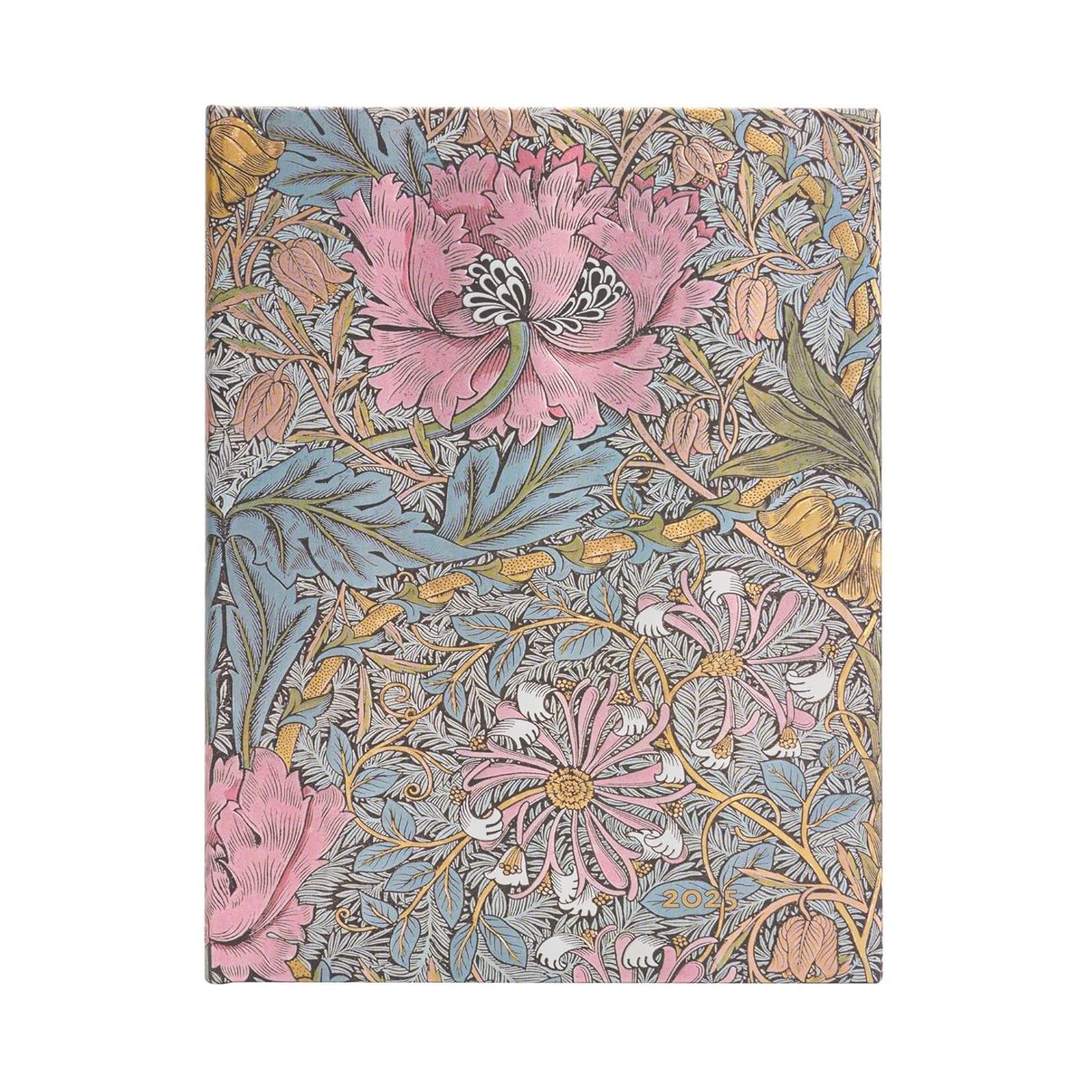 PAPER BLANKS - Agenda 2025 William Morris Madreselva Ultra V.Semana T.Dura