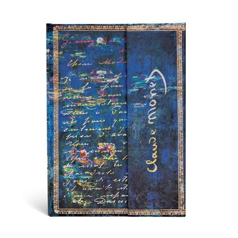 PAPER BLANKS - Libreta Monet (Water Lilies) Midi Lineas Tapa Dura