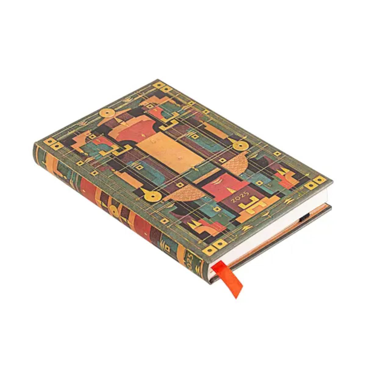 PAPER BLANKS - Agenda 2025 Lion Den Mini Vista Semana Tapa Dura