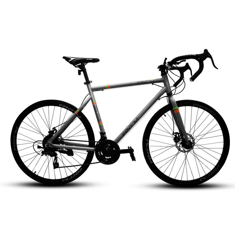 FANTOM - Bicicleta Fantom 700c Ruta Aluminio Plata