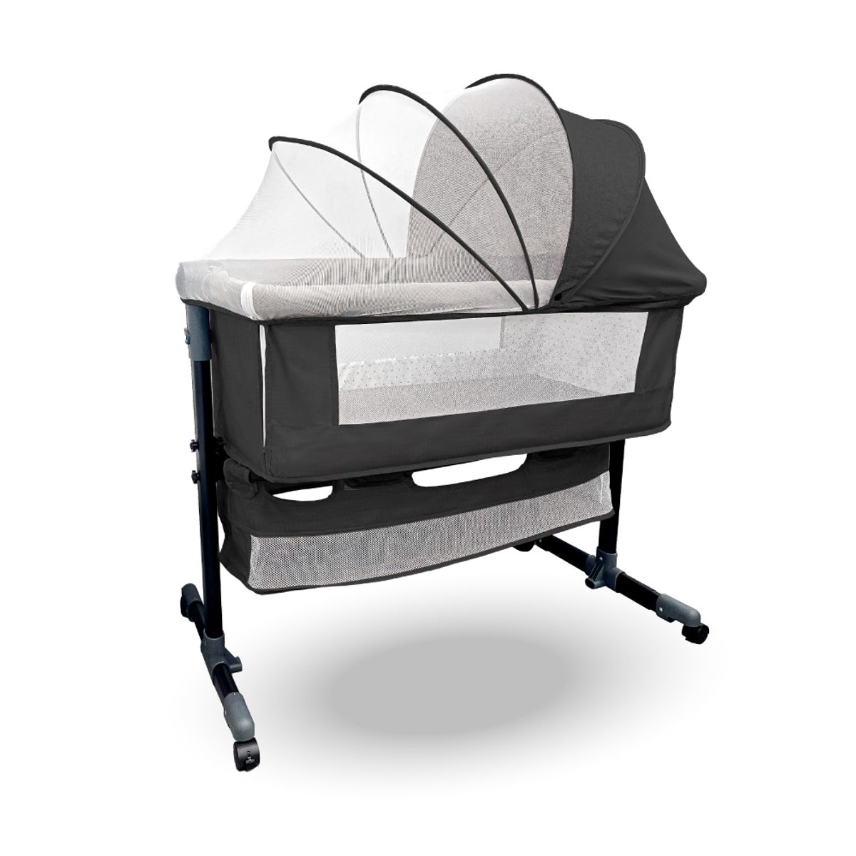 KIDSTAR - Cuna Colecho color Gris Oscuro