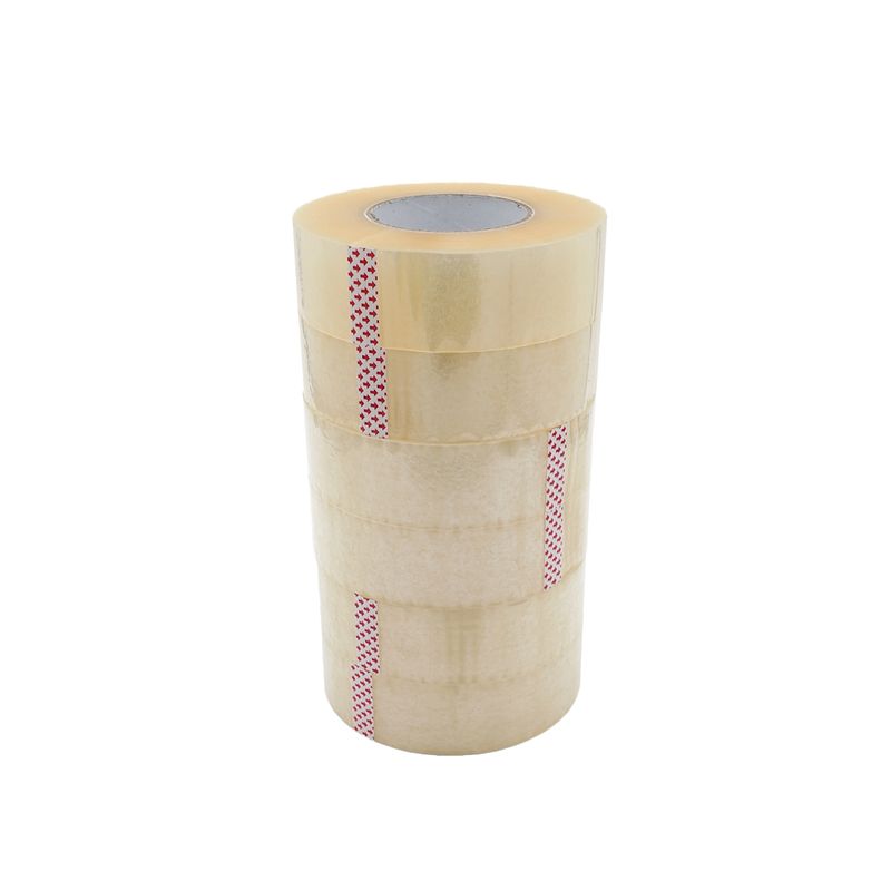 CASA BELLA - PACK 6 SCOTCH CINTA EMBALAJE 300 METROS 40 MIC 4,5 CM ANCHO