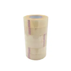 CASA BELLA - PACK 6 SCOTCH CINTA EMBALAJE 300 METROS 40 MIC 4,5 CM ANCHO