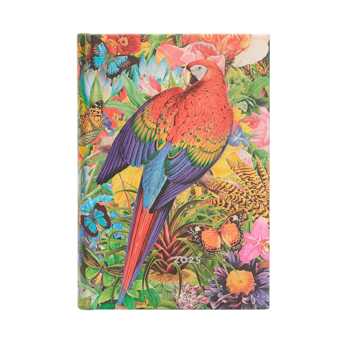 PAPER BLANKS - Agenda 2025 Tropical Garden Mini Vista Dia Tapa Dura