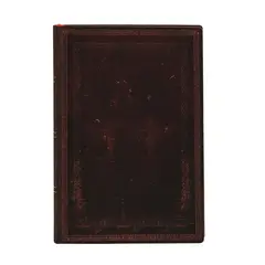 PAPER BLANKS - Libreta Black Moroccan Bold Mini Lineas Tapa Flexible