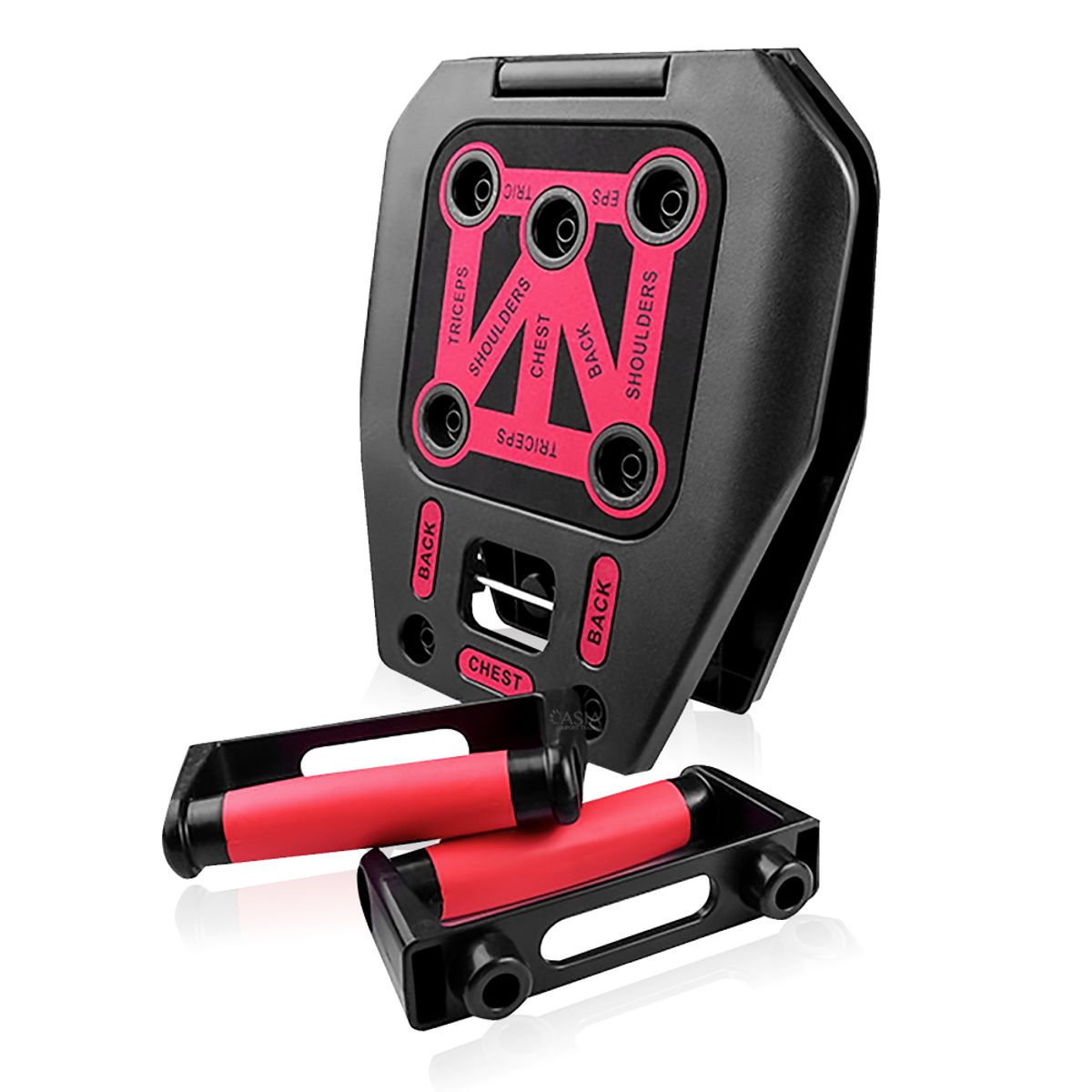 PWRFITNESS - Tabla para Fexiones Multiuso con Bandas Elasticas