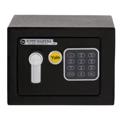 YALE - Caja de Seguridad Mini Negro 4,2 lts.