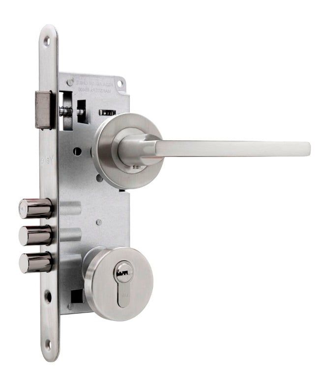 Cerradura Embutida Milano B60 Acceso 1/2 izquierda