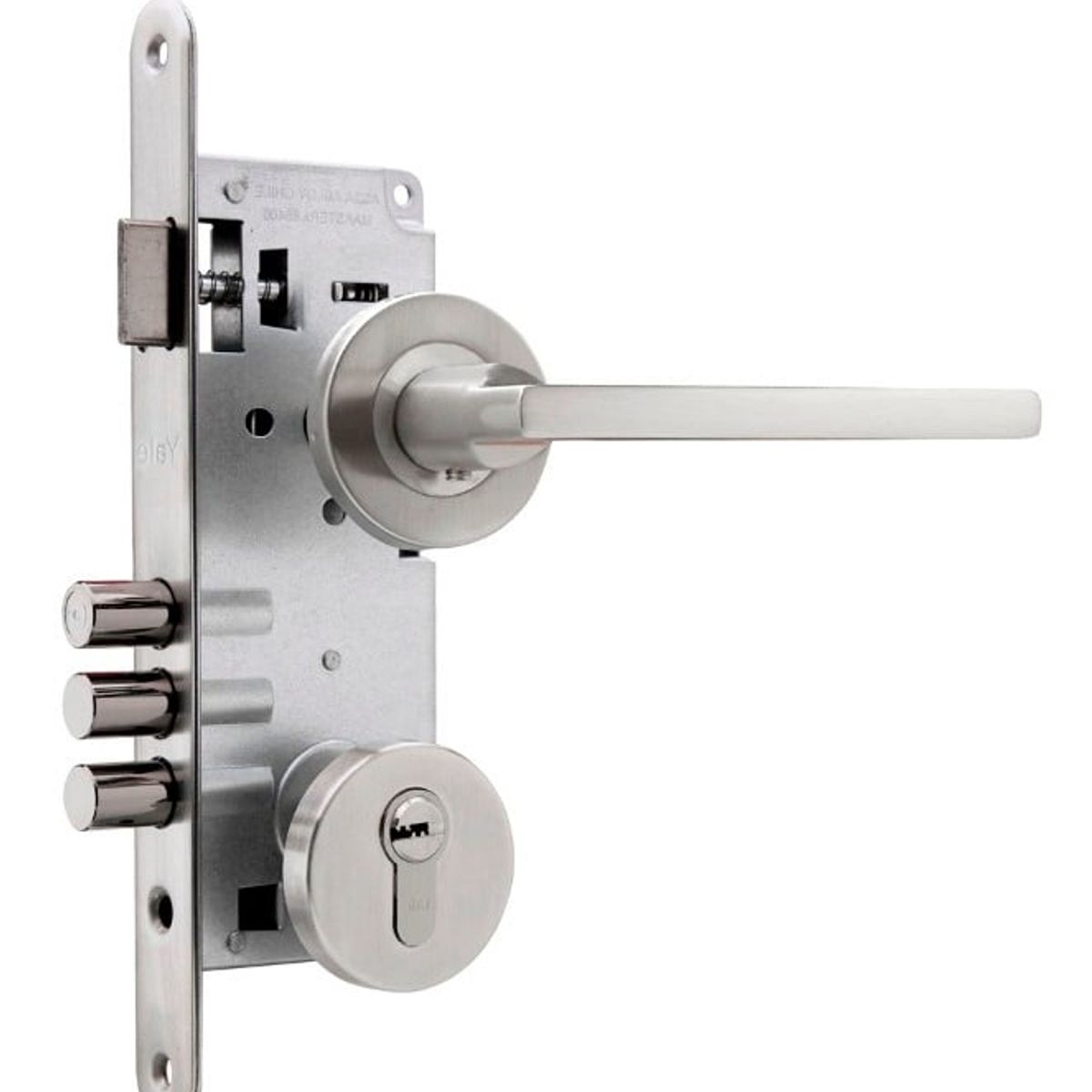 YALE - Cerradura Embutida YALE Milano B60 Acceso 1/2 izquierda