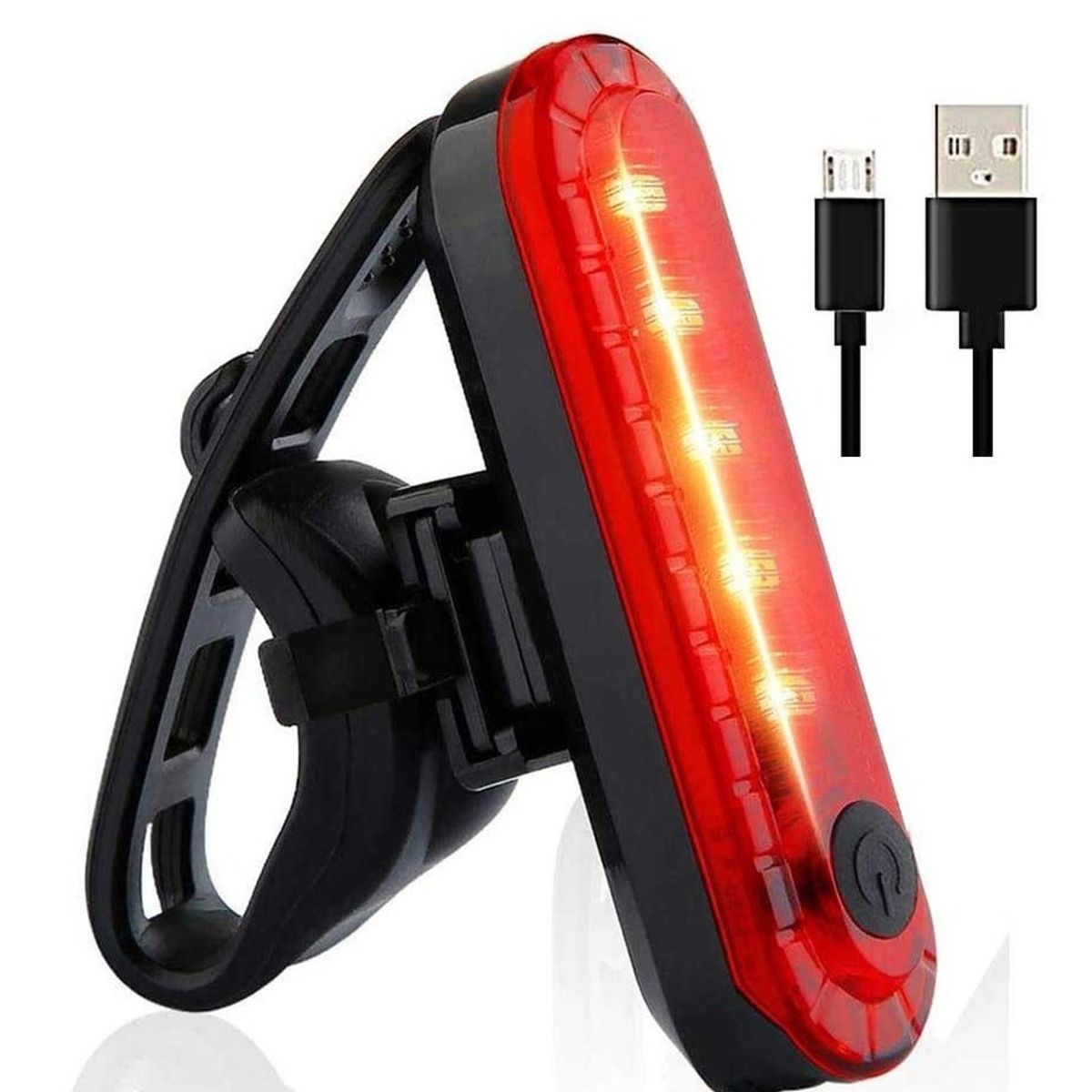 VOLCANO - Luz Brillante Roja Para Bicicleta, Trasera Usb