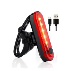 VOLCANO - Luz Brillante Roja Para Bicicleta, Trasera Usb
