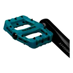 ROCKBROS - Pedales Plataforma Bicicleta Mtb Bmx Urbana Pines - Naranja