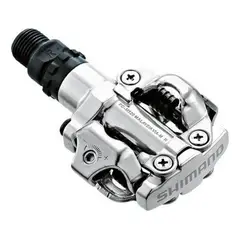 SHIMANO - Pedales con Calas M520 Deore Spd Originales Mtb - Plateado