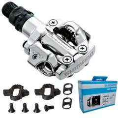 SHIMANO - Pedales con Calas M520 Deore Spd Originales Mtb