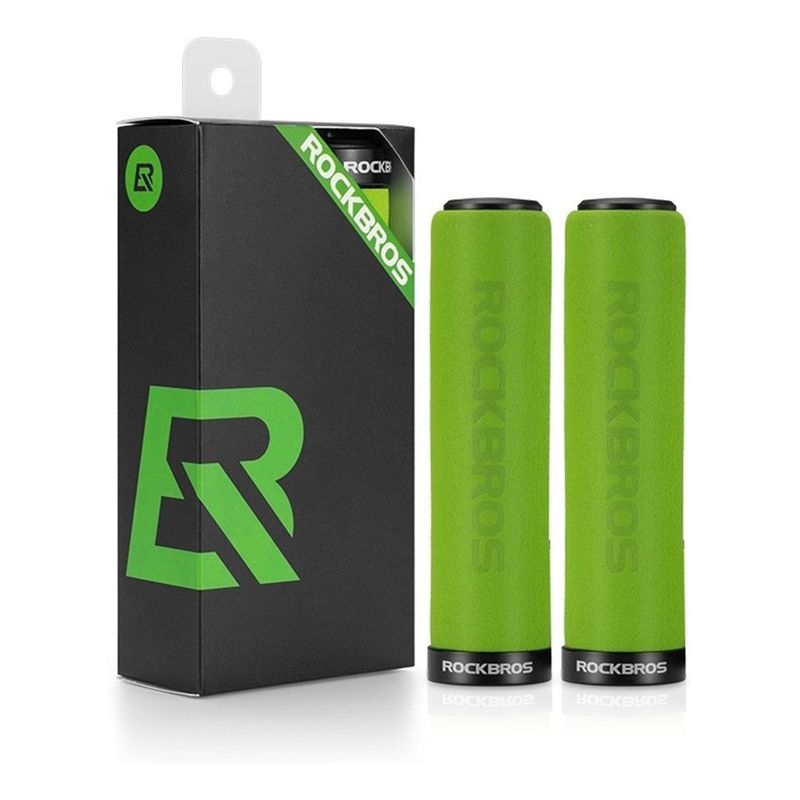 ROCKBROS - Puños Rockbros Con Lock Bicicleta Mtb Bmx Grips Empuñadura