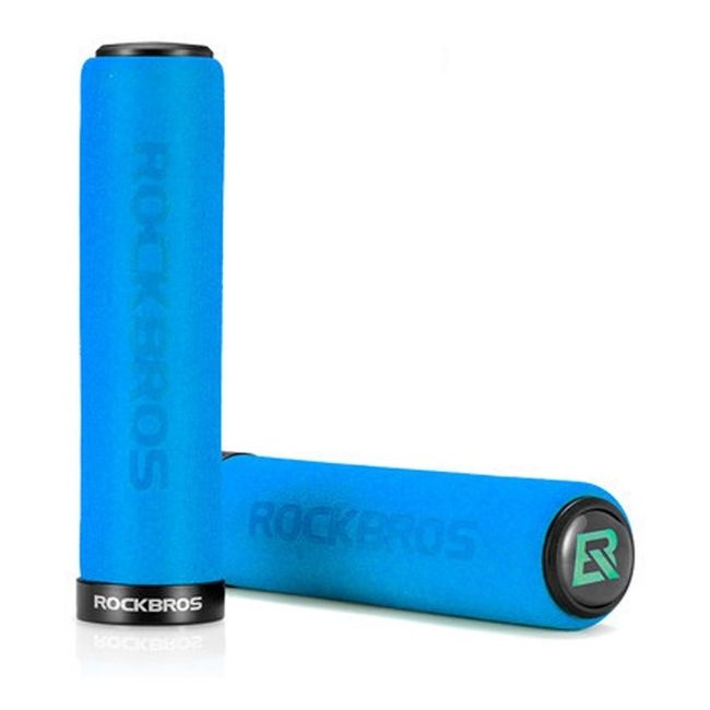 ROCKBROS - Puños Rockbros Con Lock Bicicleta Mtb Bmx Grips Empuñadura