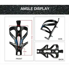 WEST BIKING - Porta Caramañola De Aluminio 27gr Bicicleta Botella