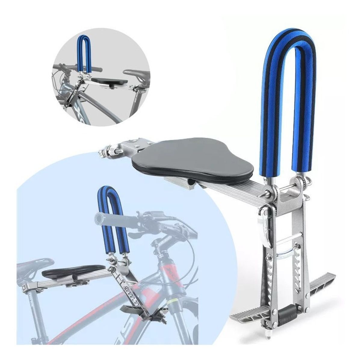 WEST BIKING - Asiento De Niño Para Bicicleta Desmontable Ergonómico