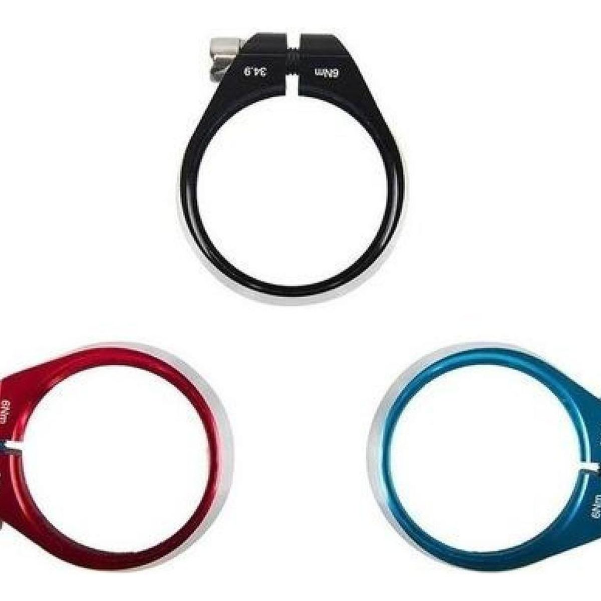 GENERICO - Collarín 31,8 Mm / 34.9 Mm Con Perno, Bicicleta Sillín Tija