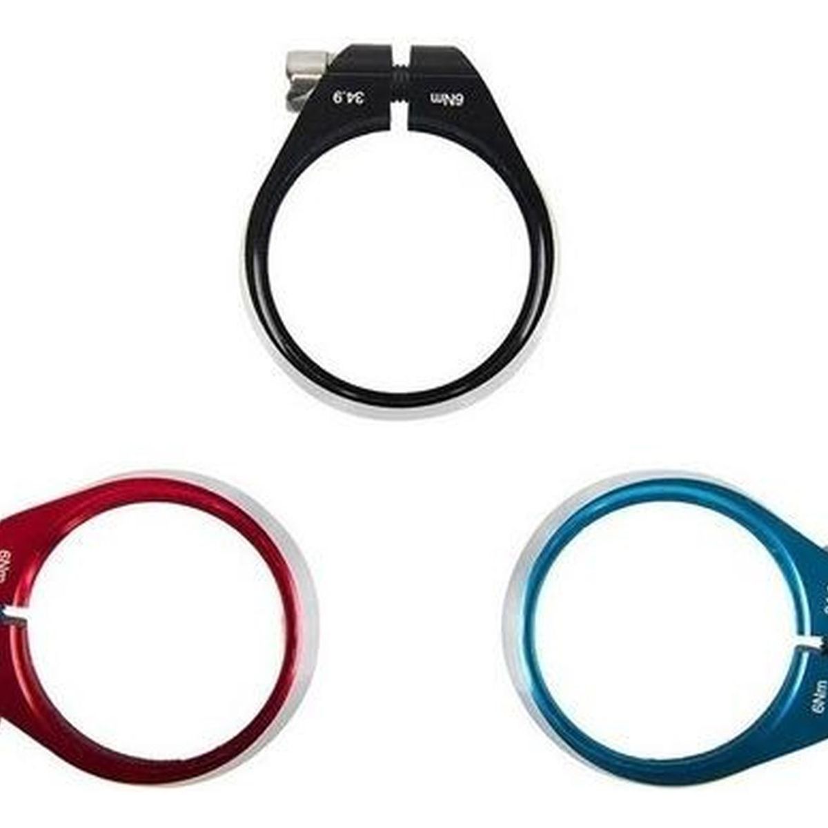 GENERICO - Collarín 31,8 Mm / 34.9 Mm Con Perno, Bicicleta Sillín Tija