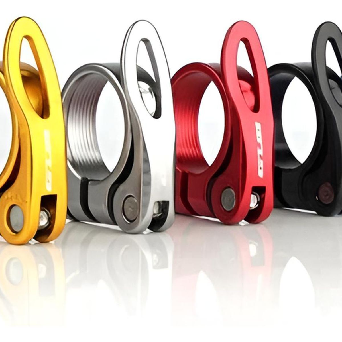 GUB - Collarín Gub 31,8 Mm Con Bloqueo Bicicleta Asiento Tija - Multicolor
