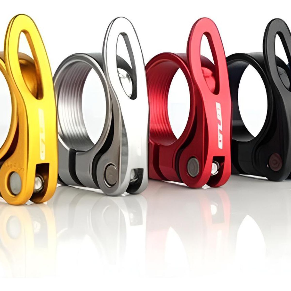 GUB - Collarín Gub 34,9 Mm Con Bloqueo Bicicleta Asiento Tija - Multicolor