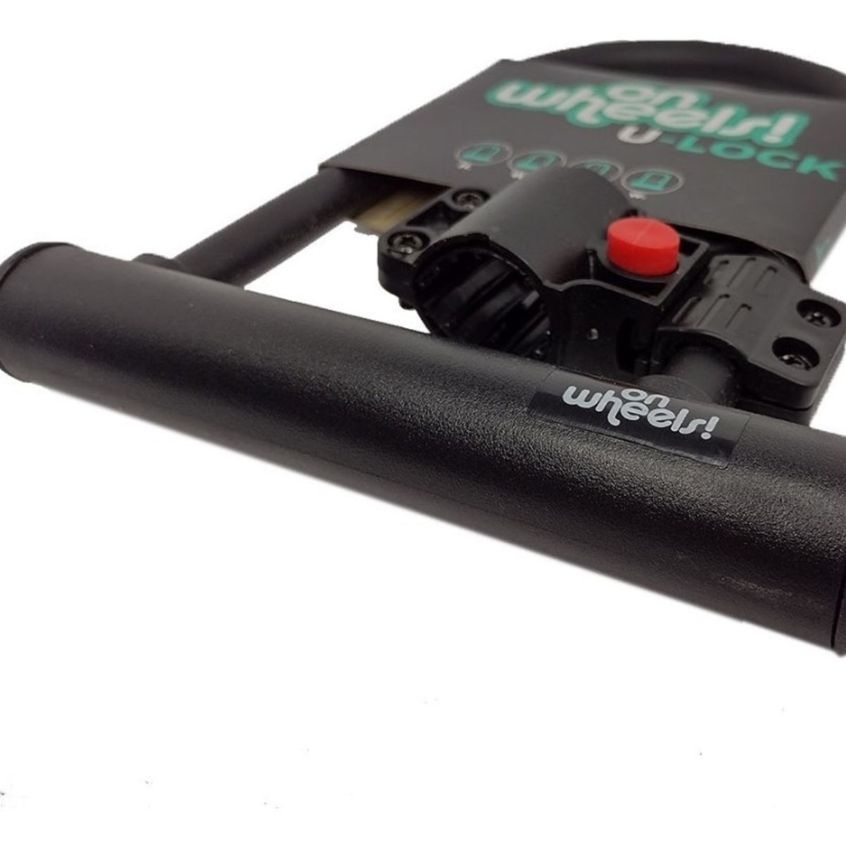 GENERICO - Candado Bicicleta Tipo U-lock Onwheels 24 Cm Con Soporte