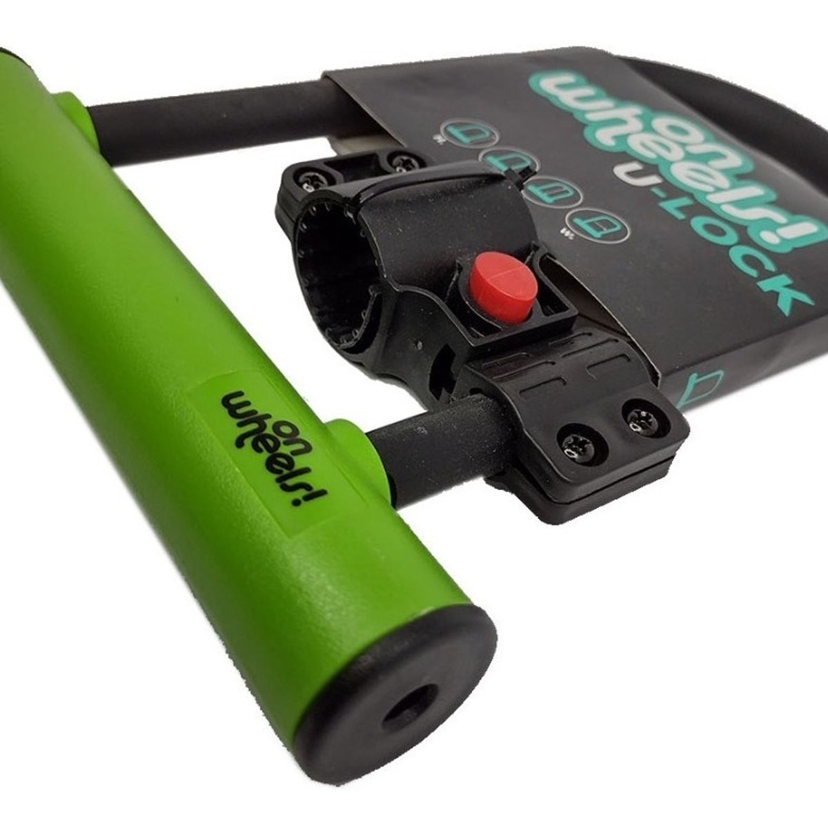 GENERICO - Candado Bicicleta Tipo U-lock Onwheels 24 Cm Con Soporte