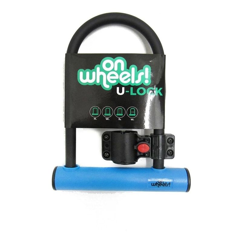 GENERICO - Candado Bicicleta Tipo U-lock Onwheels 24 Cm Con Soporte