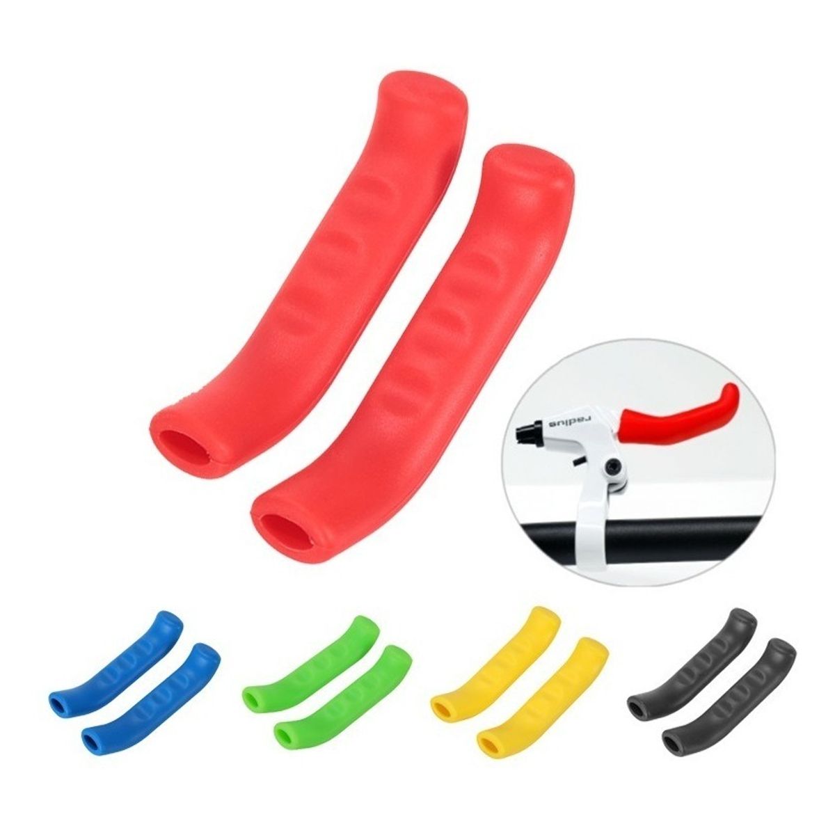 GENERICO - Funda Cubre Manillas Freno Bicicleta Manetas Protector