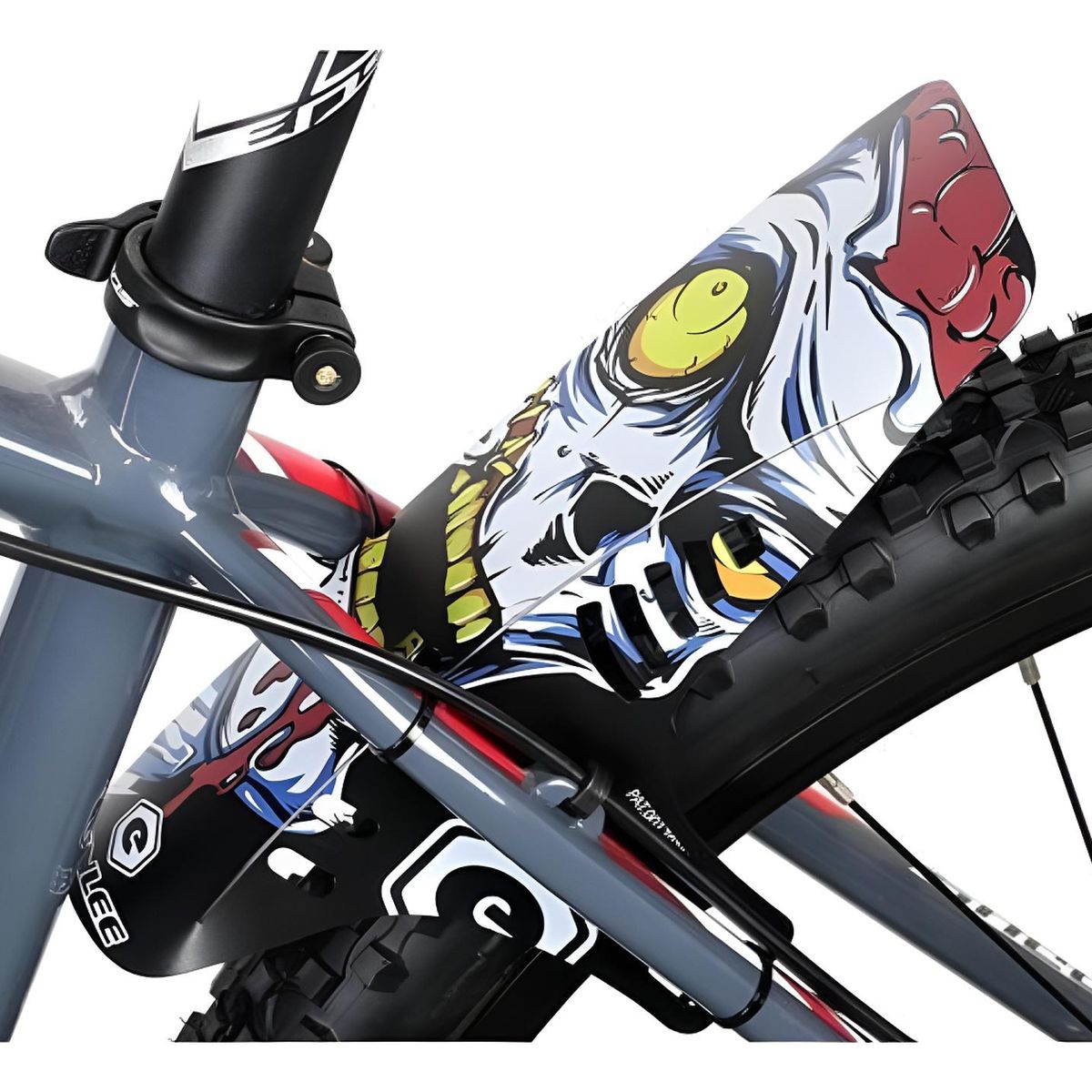 GENERICO - Tapabarro Para Bicicleta, Variedad Diseños - Multicolor