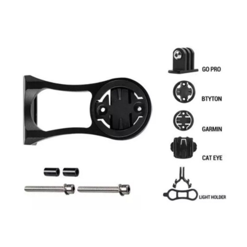 GENERICO - Soporte De Gps Cámara Luces Garmin Gopro Para Bicicleta