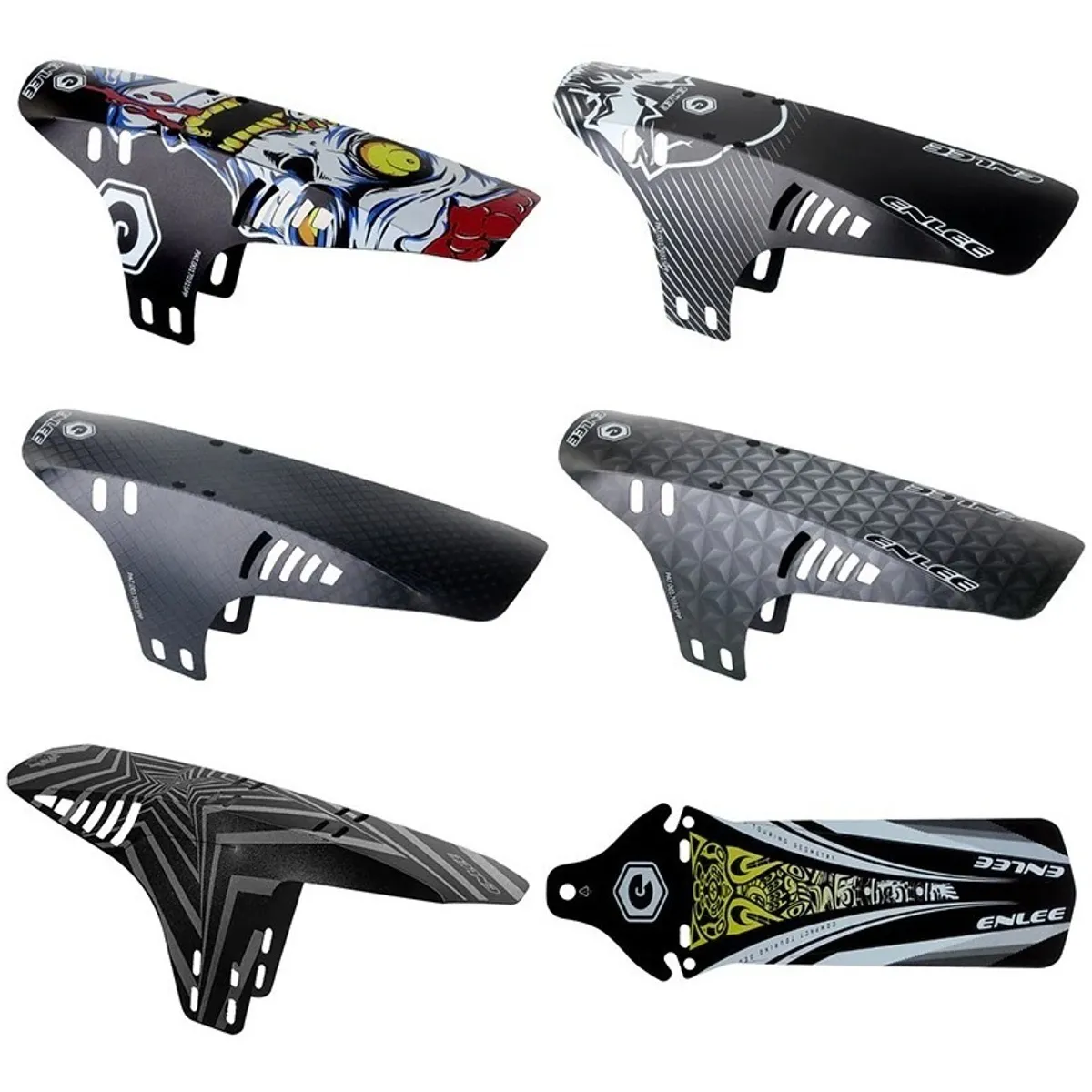 GENERICO - Tapabarro Para Bicicleta, Variedad Diseños