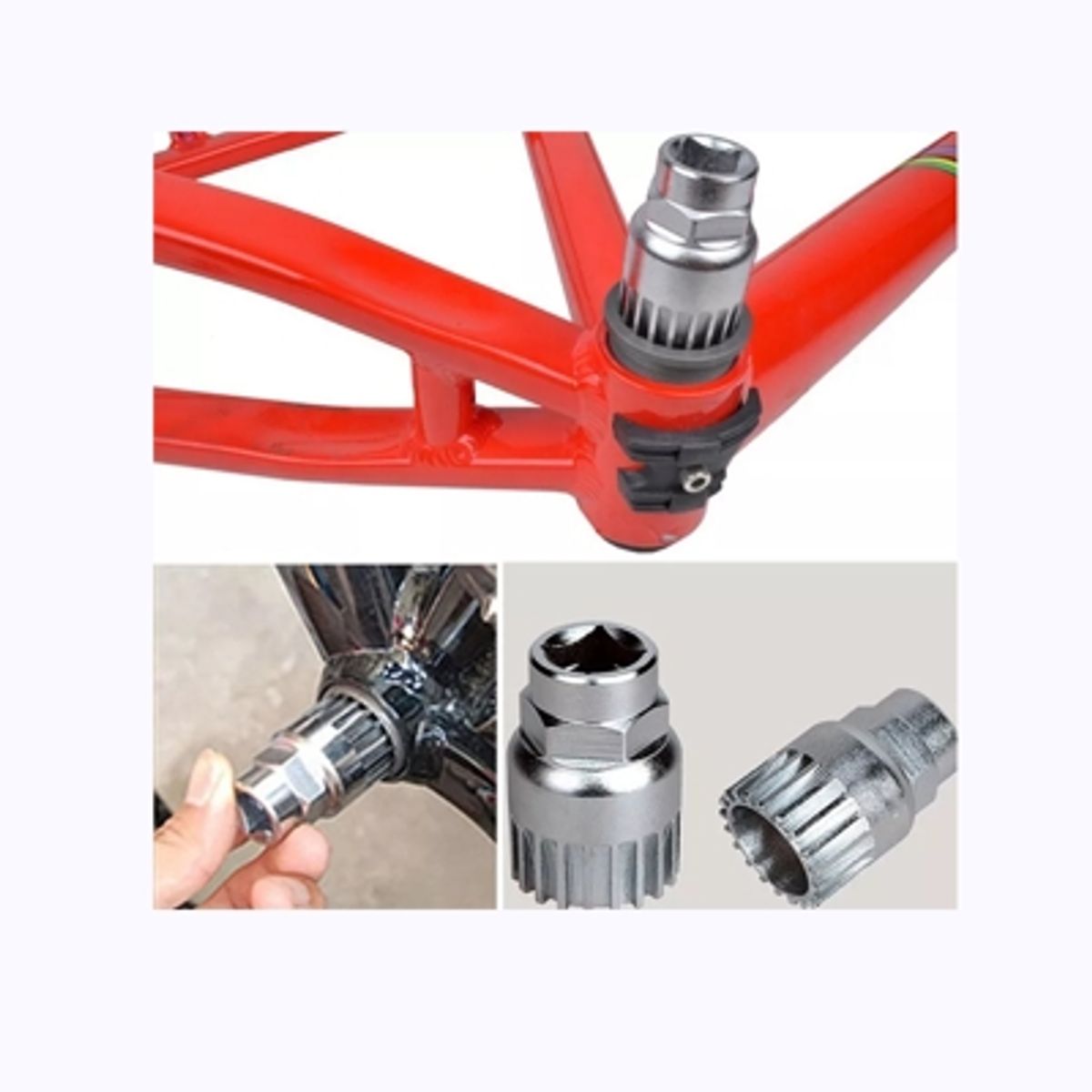 GENERICO - Extractor De Motor Sellado Bicicleta Herramienta Estriado