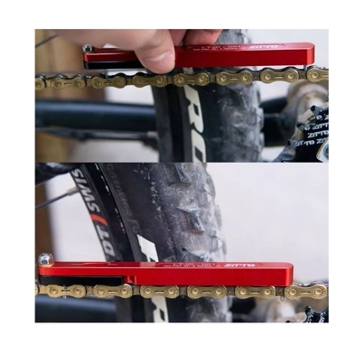GENERICO - Medidor Indicador Profesional De Desgaste Cadena Bicicleta