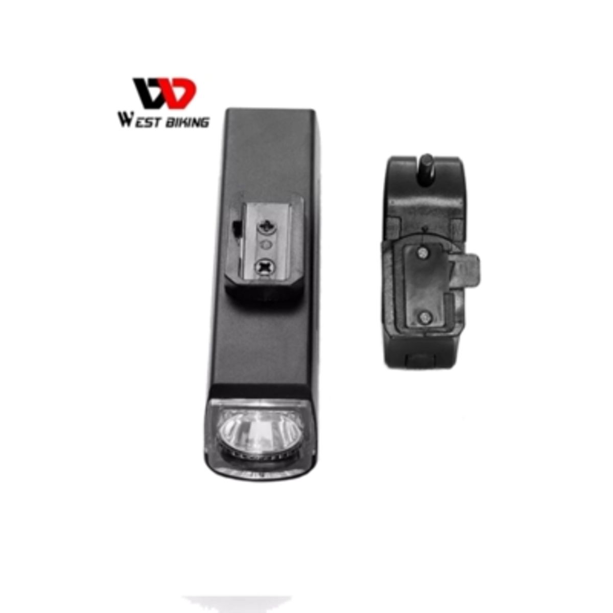 WEST BIKING - Soporte Macho De Luz De Bicicleta Al Manillar Repuesto Foco