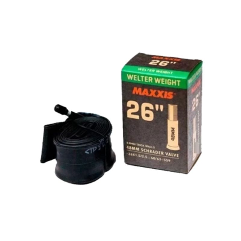 MAXXIS - Cámara Maxxis Welter Weight 26 X 1.5/2.5 V. Schrader Auto